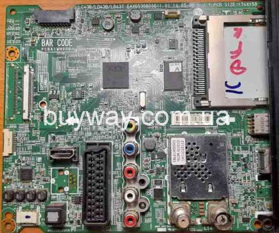 EAX65388006(1.0), EBL61400501, TDJM-G101D, LC43B/LD43B/LB43T, L14-TU3701, 42LB552V EAX65388006(1.0), EBL61400501, TDJM-G101D, LC43B/LD43B/LB43T, L14-TU3701, 42LB552V