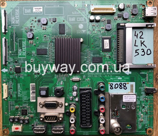 Main board материнка EAX64290501(0), EBR74015343, EBL60721201, TDTJ-S001D, EBR74015314, EBT61545661  купить в Киеве Харькове Львове Одессе