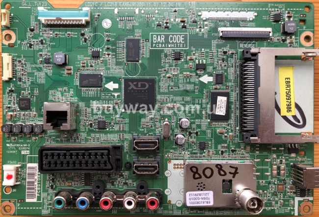EAX64910001(1.0), EBR75149808, EBL61080001, TDSN-G301D EAX64910001(1.0), EBR75149808, EBL61080001, TDSN-G301D