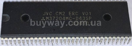 M37204MC-D43SP, JVC CM2 ERC V01 M37204MC-D43SP, JVC CM2 ERC V01