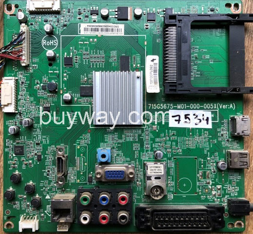 Main board материнка 715G5675-M01-000-005X, 705TQDPL092, 22PFL4008T/12 купить в Киеве Харькове Львове Одессе