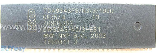 TDA9346PS/N3/3/1960, DW9346/N3/3-EB1 TDA9346PS/N3/3/1960, DW9346/N3/3-EB1