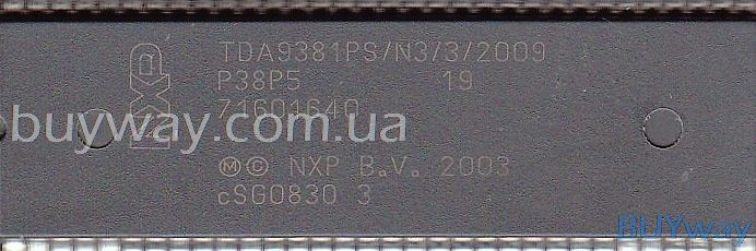 TDA9381PS/N3/3/2009 TDA9381PS/N3/3/2009