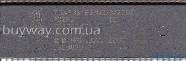 TDA9381PS/N3/3/2009