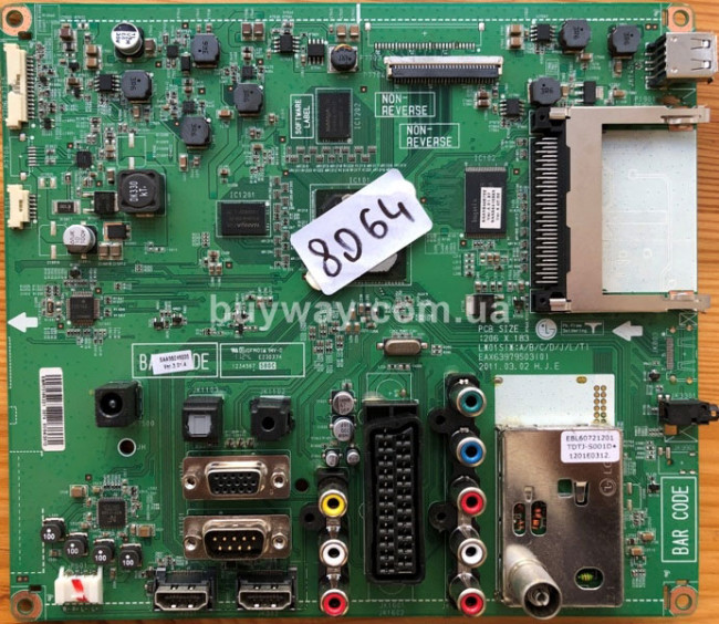 EAX63979503(0), EBR73156221, EBL60721201, TDTJ-S001D