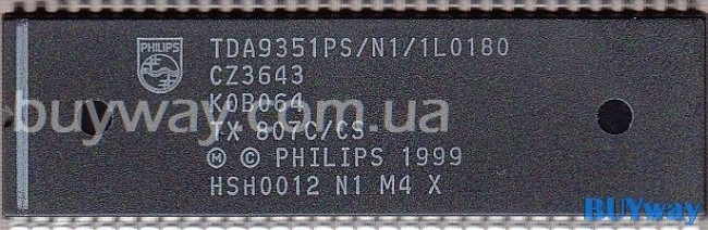 TDA9351PS/N1/1L0180, TDA9351PS/N1/1K0180 TDA9351PS/N1/1L0180, TDA9351PS/N1/1K0180