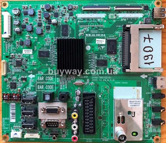 Main board материнка EAX61766102(0), LD01D, EBR70979513, EBL60721201, TDTJ-S001D, 32LE3300 купить в Киеве Харькове Львове Одессе Main board материнка EAX61766102(0), LD01D, EBR70979513, EBL60721201, TDTJ-S001D, 32LE3300 купить в Киеве Харькове Львове Одессе