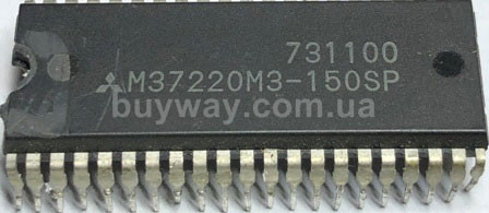 Мікросхеми, процесори 731100, M37220M3-150SP купить в Киеве Харькове Львове Одессе