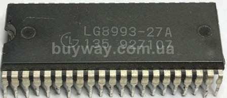 Мікросхеми, процесори LG8993-27A, LG8993-27C купить в Киеве Харькове Львове Одессе