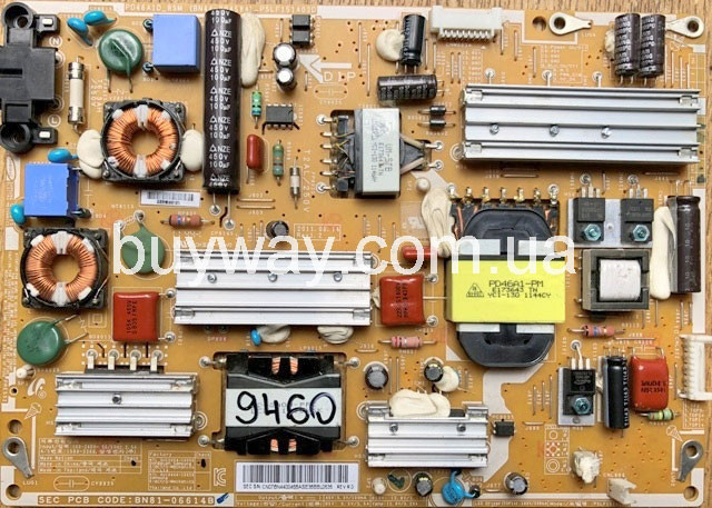 Power supply board блоки живлення BN44-00458A, BN81-06614B, ​PD46A1D_BSM, PSLF151A03D купить в Киеве Харькове Львове Одессе