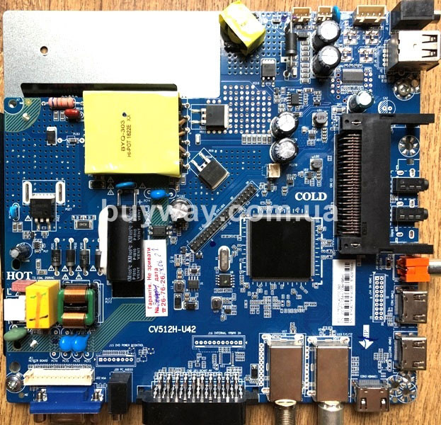 Main board материнка CV512H-U42, V400HJ6-PE1, LE40CT5030AK купить в Киеве Харькове Львове Одессе