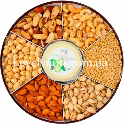 Горіхові коробочки Гігантська коробка з горіхами та варенням з грецького горіха 2100гр купить в Киеве Харькове Львове Одессе Горіхові коробочки Гігантська коробка з горіхами та варенням з грецького горіха 2100гр купить в Киеве Харькове Львове Одессе