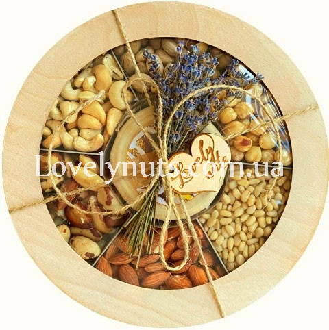 Горіхові коробочки Велика дерев'яна горіхова коробка з медом 1300гр купить в Киеве Харькове Львове Одессе Горіхові коробочки Велика дерев'яна горіхова коробка з медом 1300гр купить в Киеве Харькове Львове Одессе