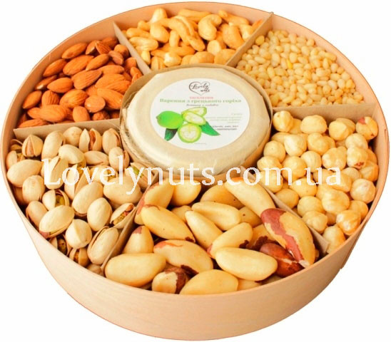 Горіхові коробочки Велика дерев'яна коробка з горіхами та варенням 1400гр купить в Киеве Харькове Львове Одессе Горіхові коробочки Велика дерев'яна коробка з горіхами та варенням 1400гр купить в Киеве Харькове Львове Одессе