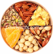 Сухофруктова елітна горіхова коробка 700гр Сухофруктова елітна горіхова коробка 700гр