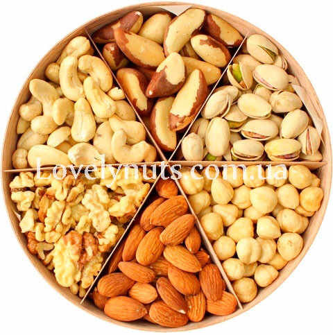 Горіхові коробочки Дерев'яна горіхова коробка у складі з чищеним грецьким горіхом 700гр купить в Киеве Харькове Львове Одессе