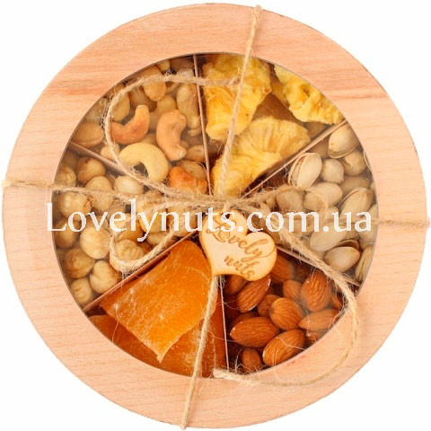 Горіхові коробочки Дерев'яна коробка з горіхами та сухофруктами 700гр купить в Киеве Харькове Львове Одессе Горіхові коробочки Дерев'яна коробка з горіхами та сухофруктами 700гр купить в Киеве Харькове Львове Одессе