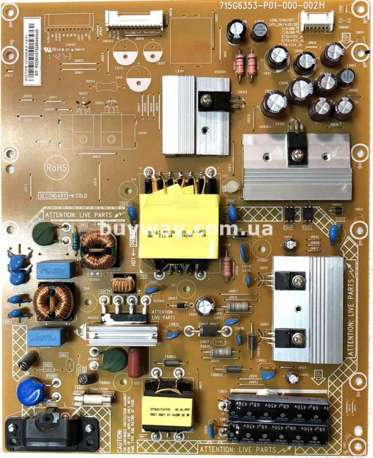 Power supply board блоки живлення 715G6353-P01-001-002H купить в Киеве Харькове Львове Одессе