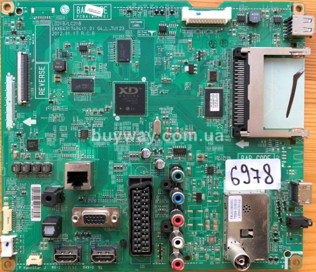 EAX64317404(1.0), LD21B/LC21B, EBR75149858, EBL61080001, TDSN-G301D