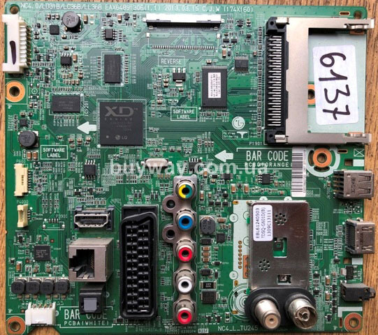 EAX64891306(1.1), NC4.0/LD31B/LC36B/LL36B, EBL61240503, TDSQ-G601D(B), EBR77708503, EBR76922720