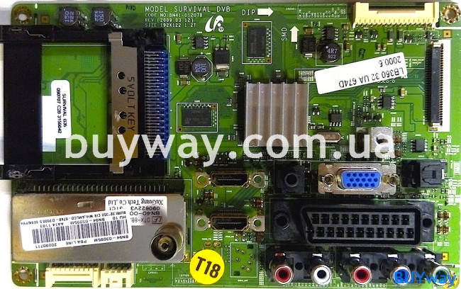 BN94-03095M, BN94-02779T, BN41-01207C, LE32B350