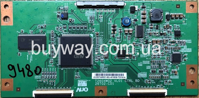 T-con, logic boards плати зображення T260XW02 VL01, 26T02-C01 купить в Киеве Харькове Львове Одессе