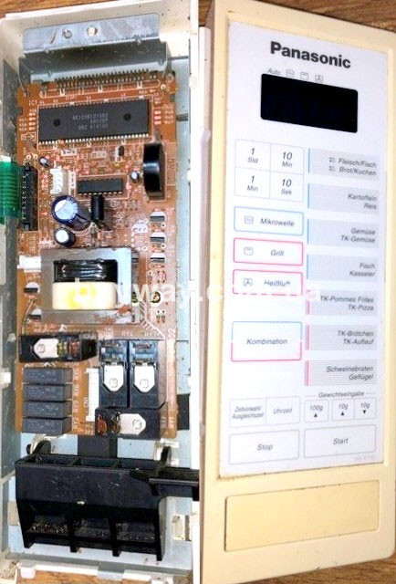Панель управления Panasonic NN-B756, NN-K543WF, AETP5L00QP, S-802