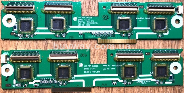 6870QDE011A, 42V6, 6871QDH066B 6870QDE011A, 42V6, 6871QDH066B