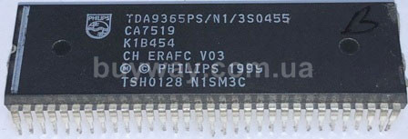 Мікросхеми, процесори TDA9365PS/N1/3S0455 купить в Киеве Харькове Львове Одессе