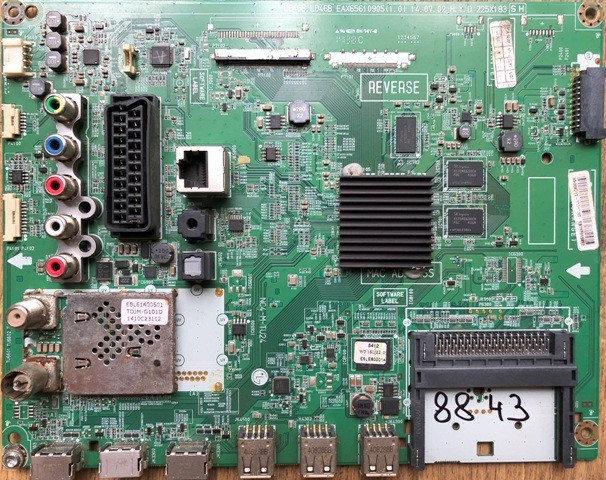 EAX65610905(1.0), LE46B, LD46B, EBL61400501, TDJM-G101D, 42LB582V