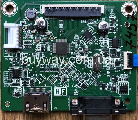 Assy PCB main скалера, плати до моніторів SE2419HR, ILIF-563, 492A00BF1300H01 купить в Киеве Харькове Львове Одессе